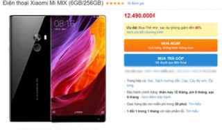 HOT: Xiaomi Mi Mix giảm 4,5 triệu đồng tại Việt Nam