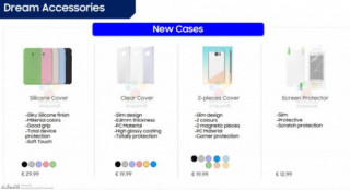 Lộ bảng giá phụ kiện đặc biệt của Samsung Galaxy S8