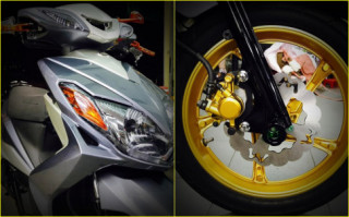 Luvias 125 độ leng keng với tên gọi ‘ ông vua nước đề ’ đầy quen thuộc