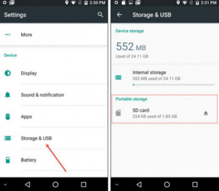 Mẹo tăng không gian lưu trữ cho thiết bị Android