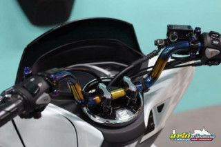 PCX 150 2018 độ thu hút mọi ánh nhìn bởi vẻ đẹp huyền bí