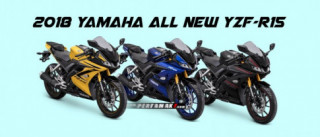 R15 2018 chính thức ra mắt với giá bán hơn 58 triệu đồng