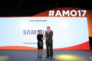 Samsung Galaxy S8 và S8 giật giải “Smartphone xuất sắc nhất”