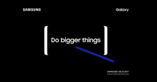 Samsung úp mở sự kiện Note 8, tuyên bố “Làm lớn hơn”