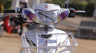 Sirius 50 độ kiểng hài hòa của chàng Biker Việt