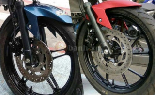 [So sánh] Dàn chân Fz155i 2018 và Fz150i 2018 Có gì khác biệt?