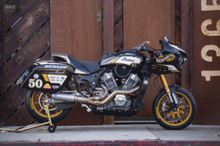 Soi độ khủng của mẫu Indian Challenger độ tham gia cuộc đua King of the Bagger