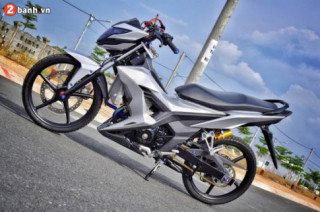 Sonic 150 siêu phẩm biến hình với phong cách siêu nhân bạc