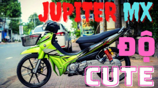 THẬT ĐÃ MẮT NGẮM XE JUPITER MX ĐỘ KIỂNG MÀU XANH TUYỆT ĐẸP