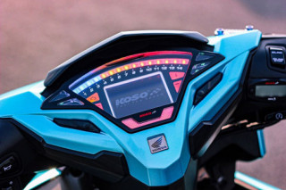 Vario 150 độ cực kì hoành tráng với tông màu xanh Nitron lạ lẫm