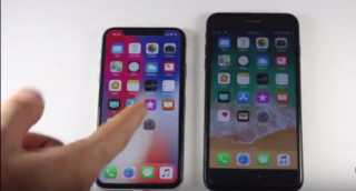 BẤT NGỜ: Kết quả so sánh tốc độ iPhone X và iPhone 7 Plus