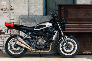 Chiêm ngưỡng YAMAHA XSR700 độ option touring kịch độc
