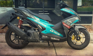 [Clip] Aerox 155 độ tuyệt đỉnh với phong cách Petronas MotoGP 2019