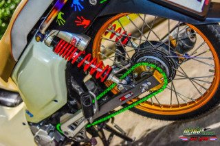 Cub Fi độ mang sức hút nhẹ nhàng đầy quyến rũ của biker Thái
