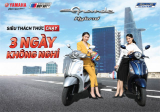 Grande Hybrid: Động cơ Hybrid có thể xác lập kỉ lục Việt Nam chạy 3 ngày không nghỉ?