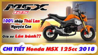 Honda MSX ra mắt đã lâu nhưng chưa hết “HOT”