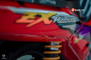 Honda Wave độ tuyệt diệu với đôi chân bạo lực đầy hấp dẫn
