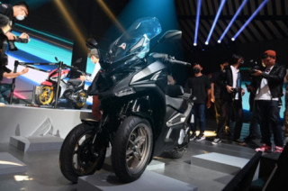 KYMCO CV3 2021 trình làng với thiết kế 3 bánh độc đáo