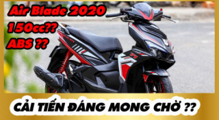 Nếu Air Blade lên phanh ABS lên mặt đồng hồ FULL LCD thì sao?