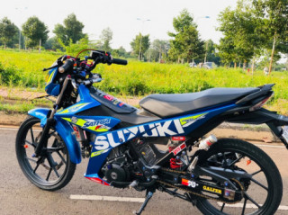 Satria 150 độ bản nâng cấp đa màu sắc của dân chơi đất Việt
