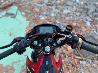 Satria 150 độ gây tê người xem với dàn chân CNC của Racingboy