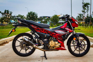 Satria 150 độ sở hữu biển số kinh khủng làm giật mình người xem
