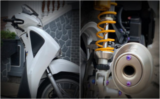 SH 150i độ: bạch mã hoàng tử với combo chảy ke của biker Vĩnh Long