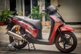 SH150 phiên bản Ý độ siêu chất và ngầu hơn với bộ cánh ‘Cấm hút thuốc’