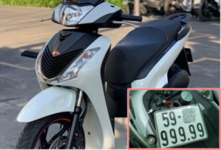 SH150 Ý biển số ‘lục cửu’ đã bán thành công với giá 2,3 tỷ đồng