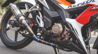 Sonic 150 phiên bản Repsol lạ mắt với dàn chân 5 cây cực đã