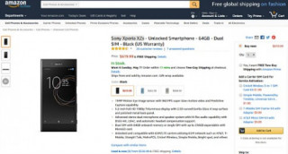 Sony Xperia XZs giảm giá còn 14 triệu đồng