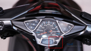 Xe Airblade mất nút điều khiển trên đồng hồ