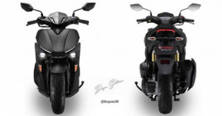 Yamaha Aerox 2021 rục rịch ‘lộ ảnh nóng’
