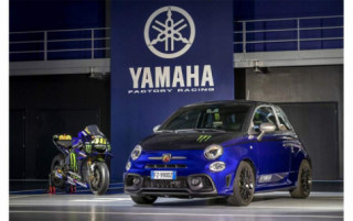 Yamaha M1 truyền cảm hứng cho tác phẩm Abarth 595 Monster Energy Yamaha