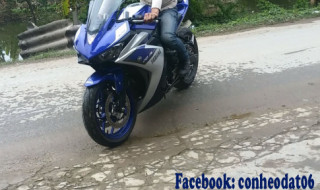 YAMAHA R3 lên thêm 1 chiếc đĩa bao ngầu ( chất như PKL )