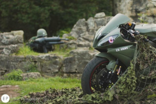 Yamaha R6 bản độ đầy mê hoặc qua bộ ảnh Lính đánh thuê