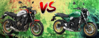 Yamaha XSR700 và Kawasaki Z650RS trên bàn cân thông số