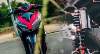 Chiếc Vario độ đầy ngẫu hứng và hệ thống thắng lạ nhất trên đời!