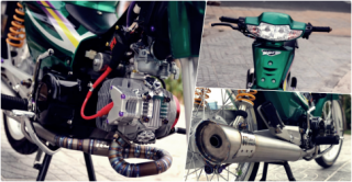 Chiếc Wave độ của một đại gia