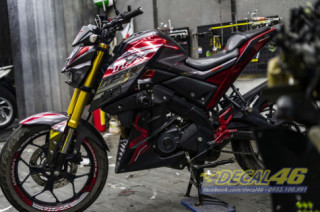 EM XE TFX CHROME ĐỎ ĐEN RACING