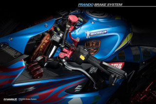 GSX R150 lột xác toàn thân với phong cách King of Frando