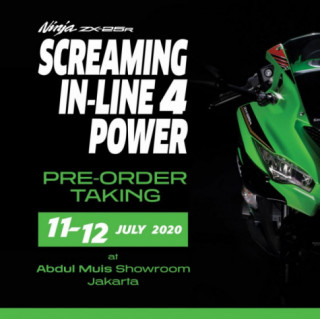 Kawasaki Ninja ZX-25R xác định thời gian đặt hàng