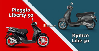 Liberty 50 và Like 50 - Chiếc xe nào sẽ phù hợp hơn với nhu cầu của học sinh