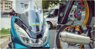 PCX độ kiểng mang style Thái Lan lạ mắt