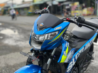 Satria 150 thay đổi táo bạo cho diện mạo bên ngoài
