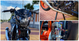 Satria lột xác với dàn chân làm điểm nhấn chính