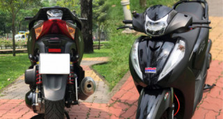 SH300i Black Edition dọn cực đẹp với dàn trang bị đắt tiền