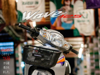 Siêu phẩm Wave 125 tượng đài xe độ của xứ Thái