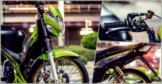 Siêu phẩm Wave Nice sở hữu toàn đồ hiệu leng keng trên đất Thái