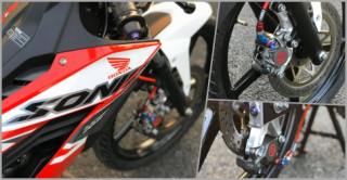 Sonic 150R độ như zin nhưng ẩn chứa dàn đồ chơi chất không tưởng